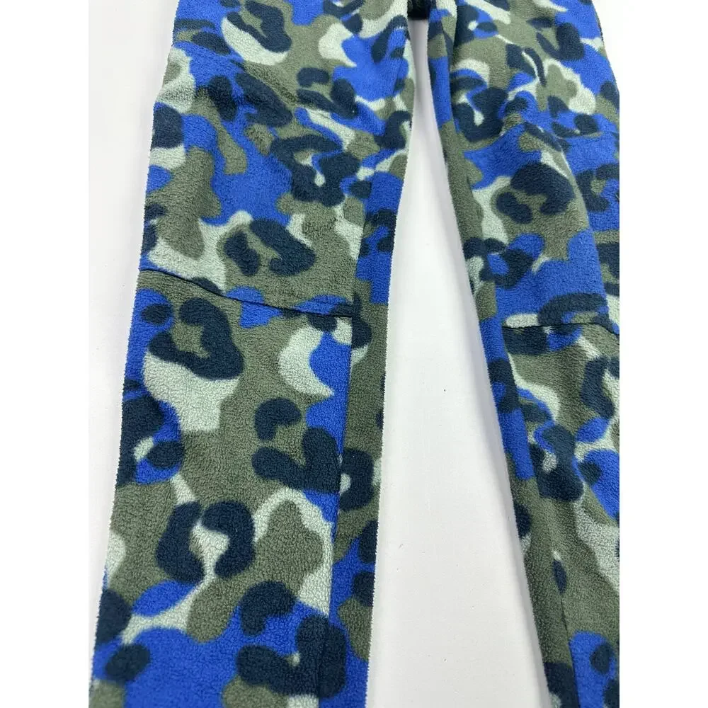 Mini Boden Fleece Camo Pants